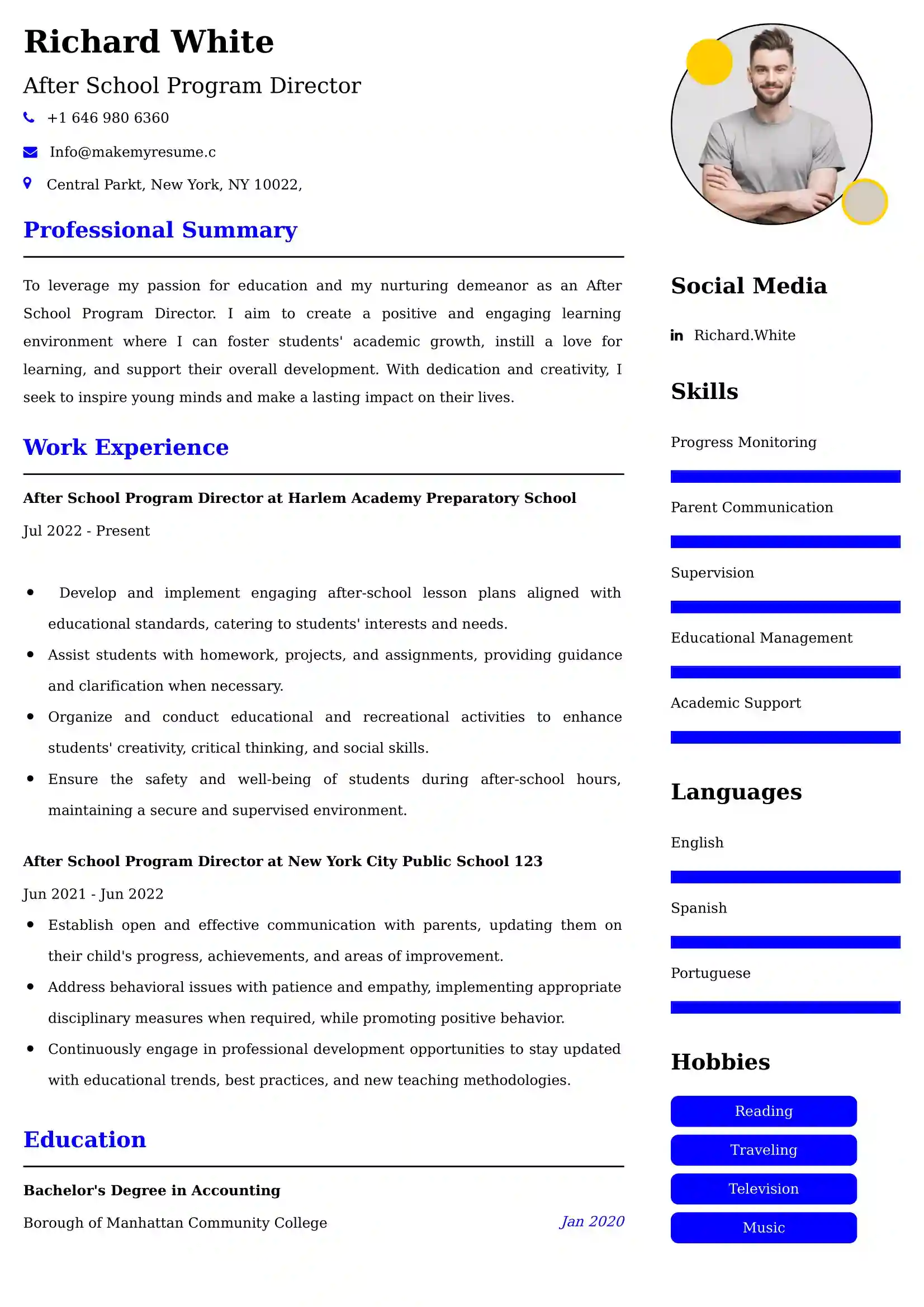 Child care Resume examples